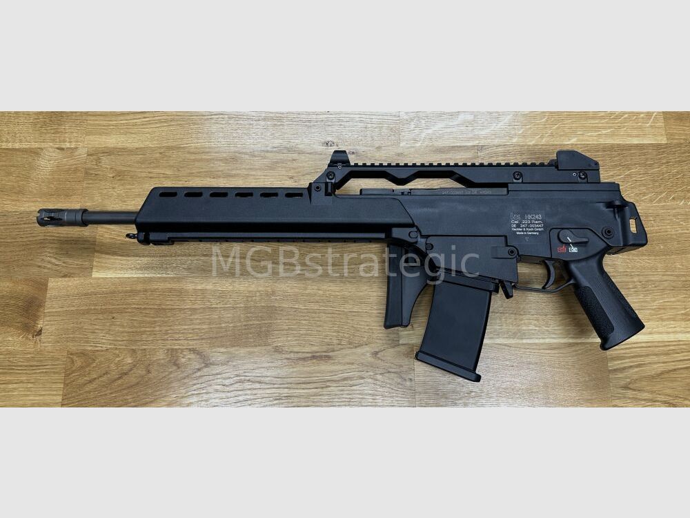 Heckler & Koch HK243 S SAR - Farbe schwarz - Das zivile G36 sportlich zugelassen! Farbe schwarz