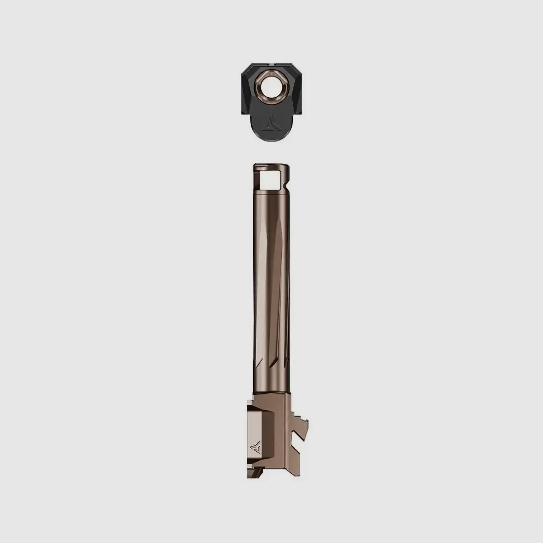 Radian Afterburner + Ramjet Combo - Barrel & Compensator - Glock 17 Gen 6 - Black/bronze