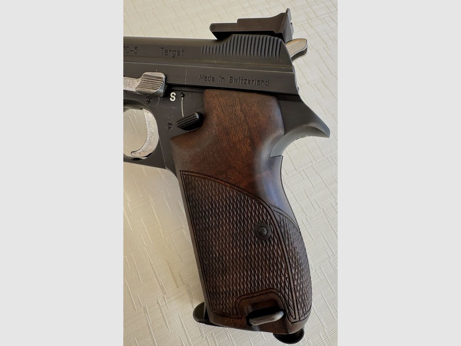 <SIG P210-5 Target pistol – 150 mm barrel | caliber 9 mm Luger>