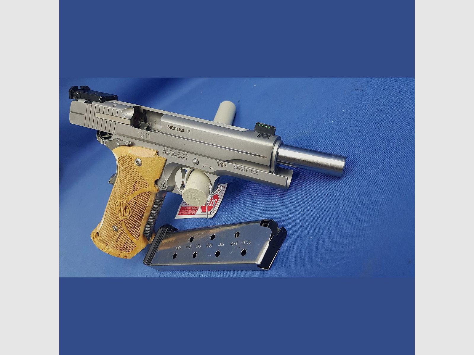 Sig Sauer 1911 Stainless Supertarget, .45 ACP, immagine 4 di 7