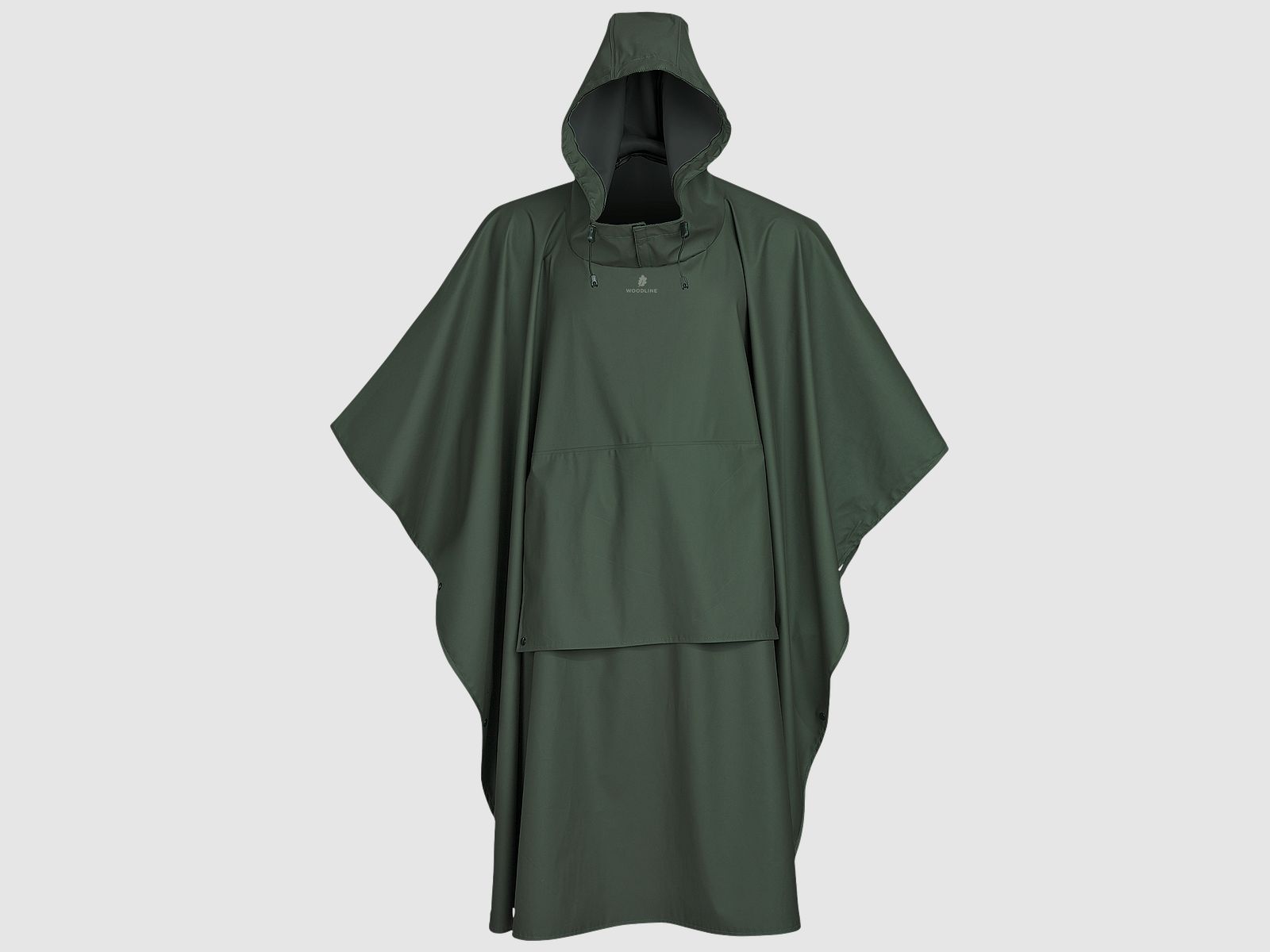 Woodline Regenponcho Grün - M/L