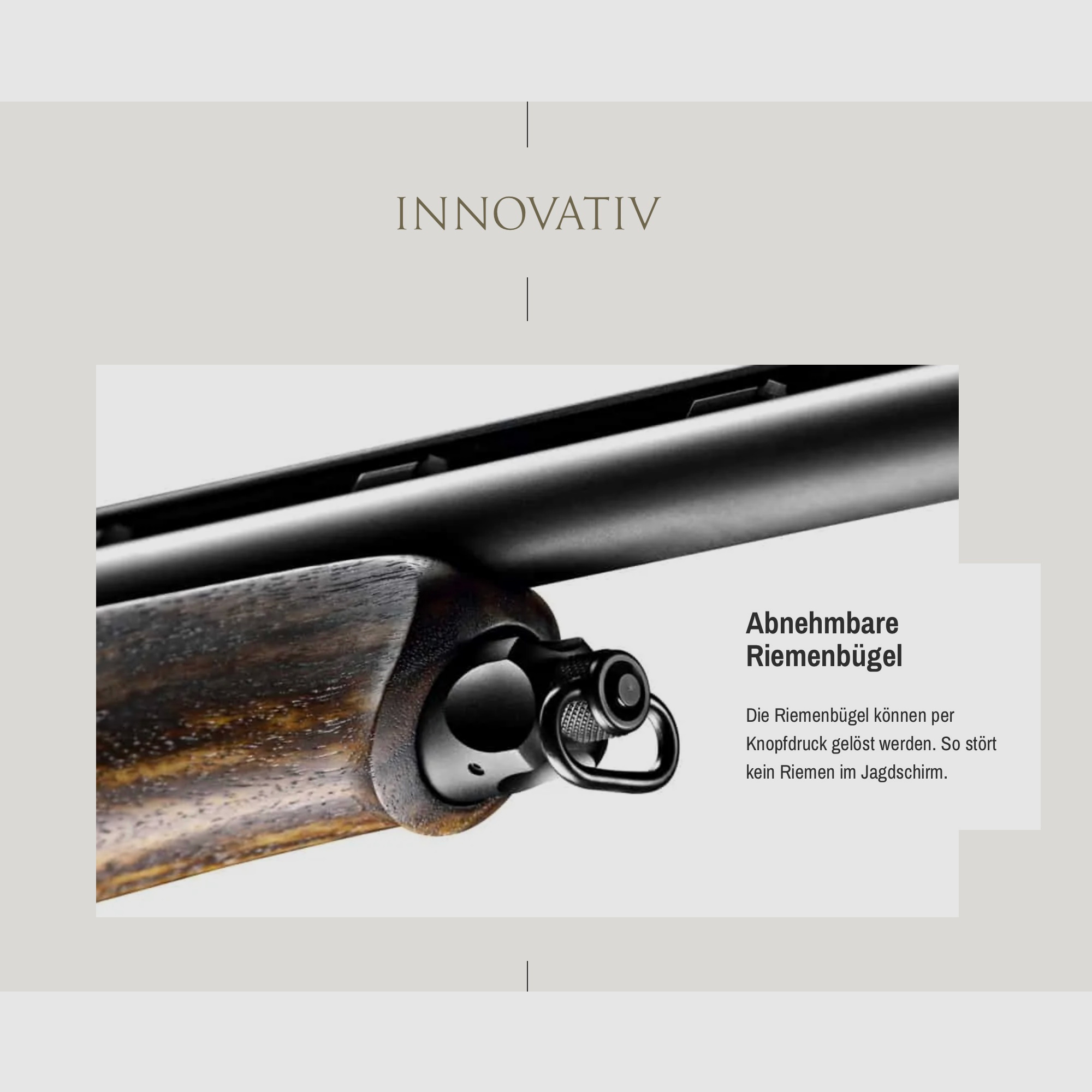 SAUER Selbstladeflinte SL5 Select Kaliber 12/76 70cm Lauflänge Wechselchokes