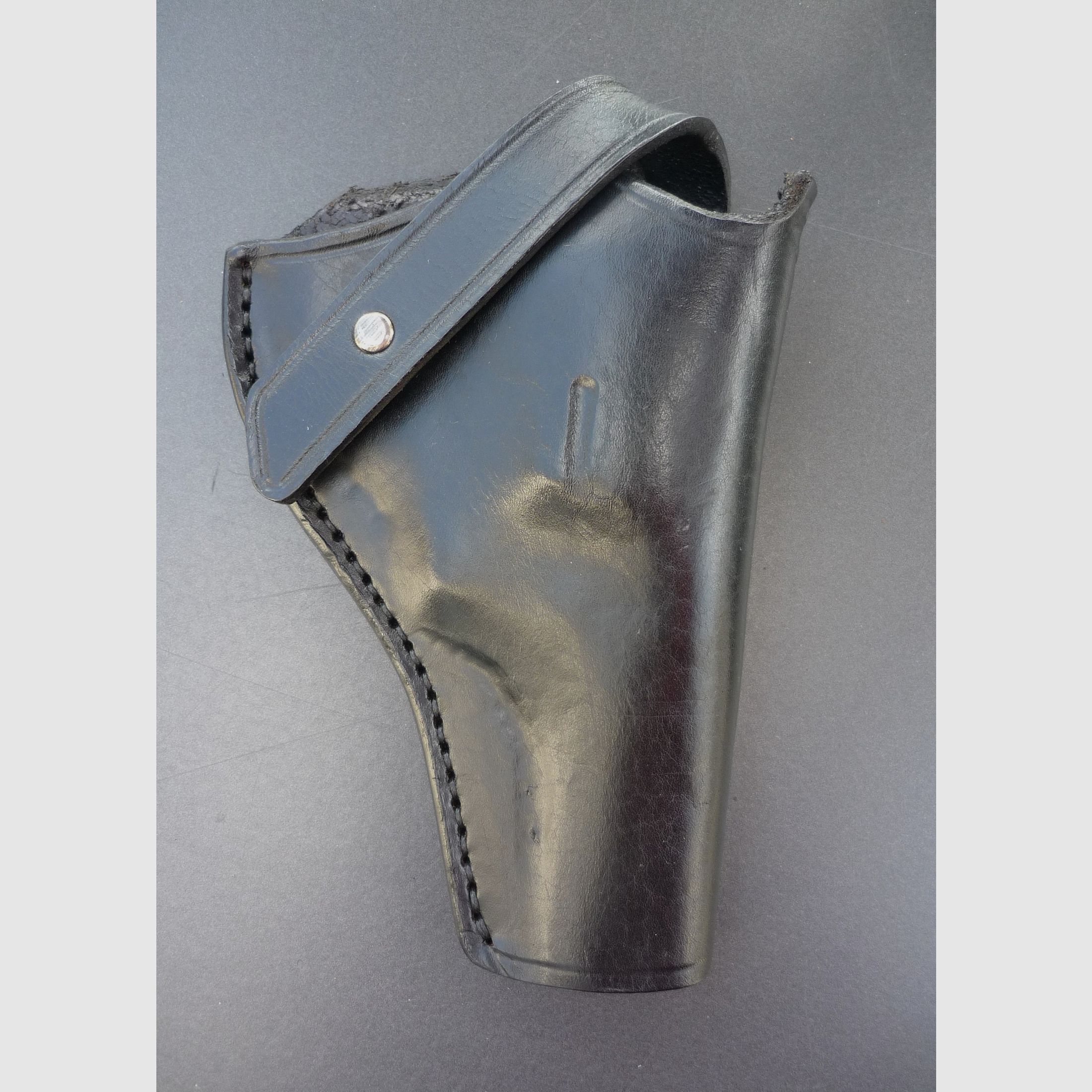 HKDesign Holster Art. Nr. 002: Holster semplice con cinturino di sicurezza - per HW 38 e altri, vedere foto - per destrimani, immagine 1 di 8