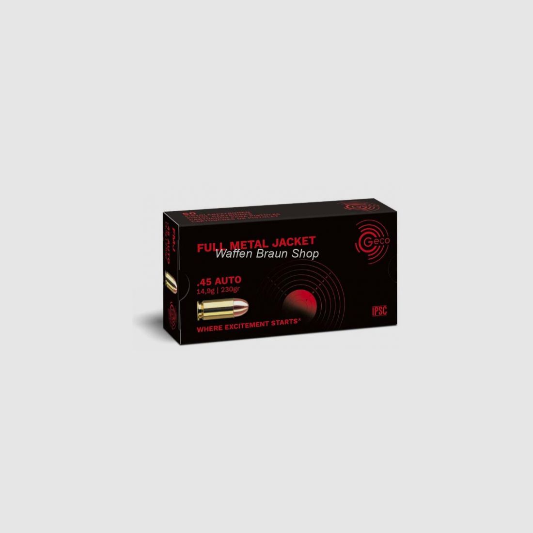 GECO PATR .45 ACP VM 50 STK