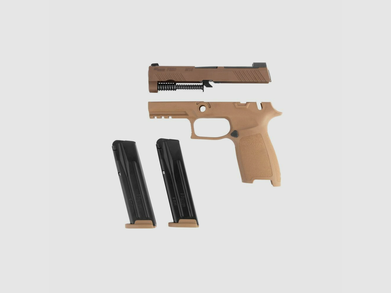 SIG Sauer SIG SAUER Wechselsystem P320-M18 Coyote Tan 9 mm Luger