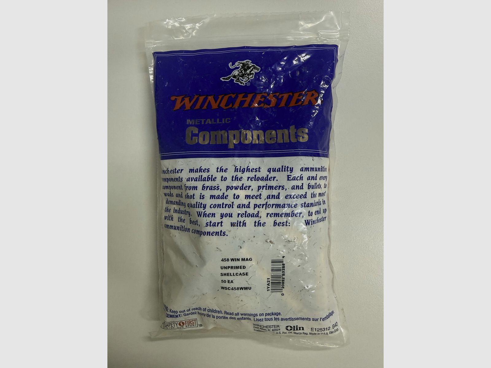 .458 Win Mag Winchester Hülsen im 50er Bulkpack