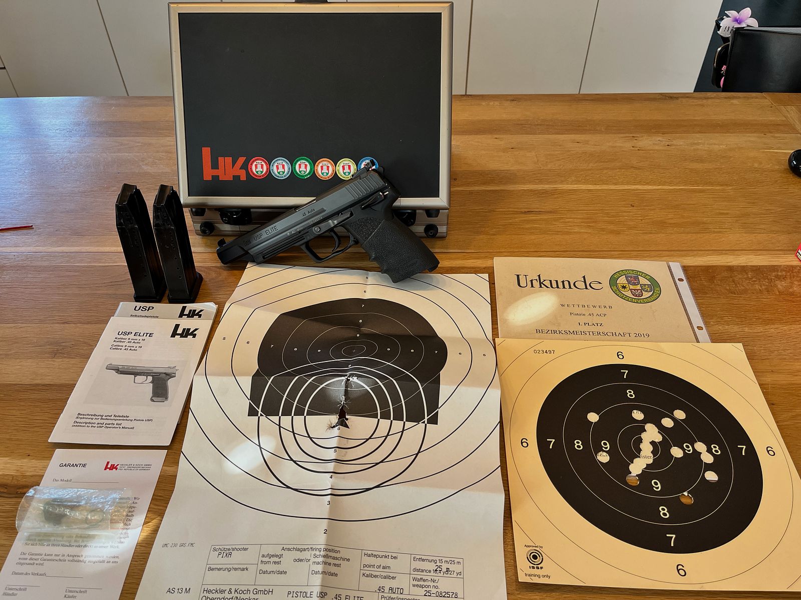 Heckler & Koch USP Elite .45 ACP