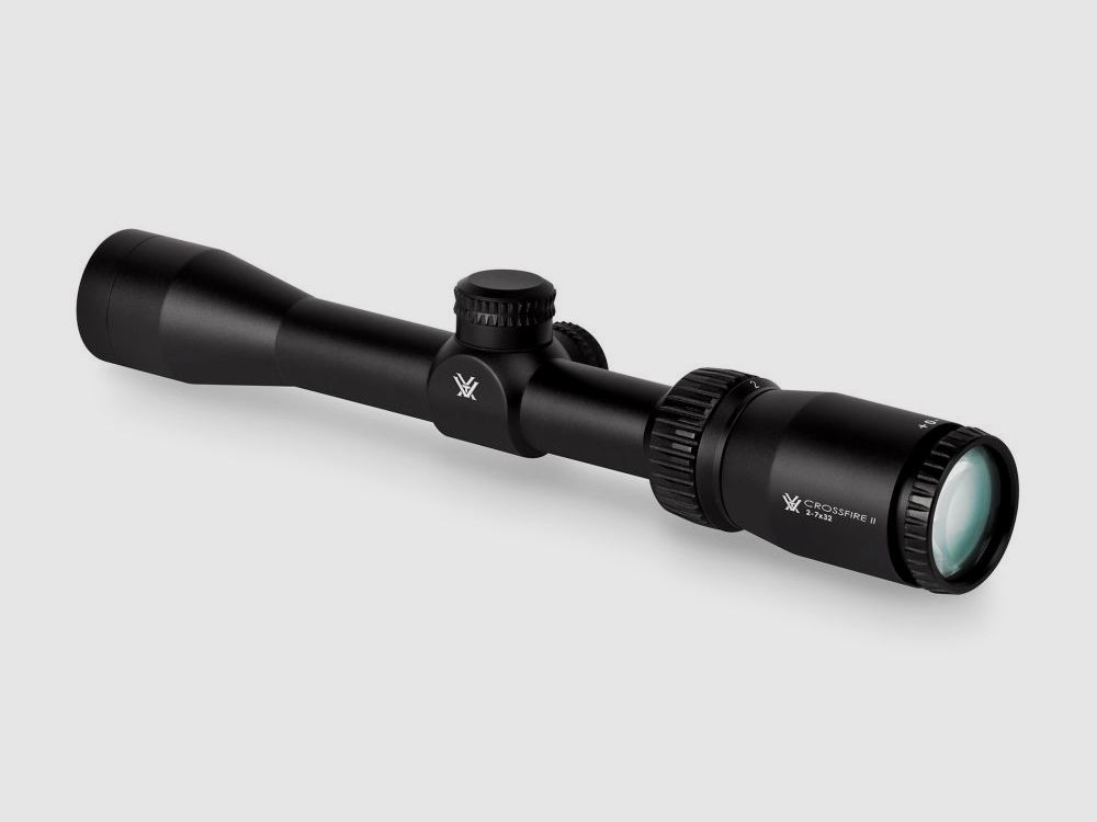 Vortex Crossfire II 2-7x32 Rifle Scope, Dead-Hold BDC