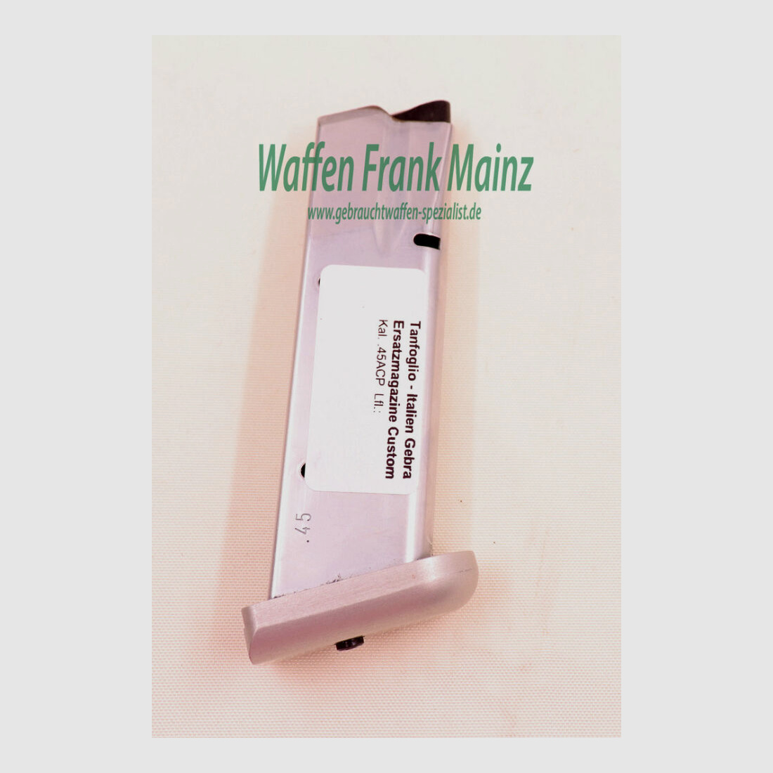 Tanfoglio - Italy Replacement Magazines Custom 17/19 .45ACP