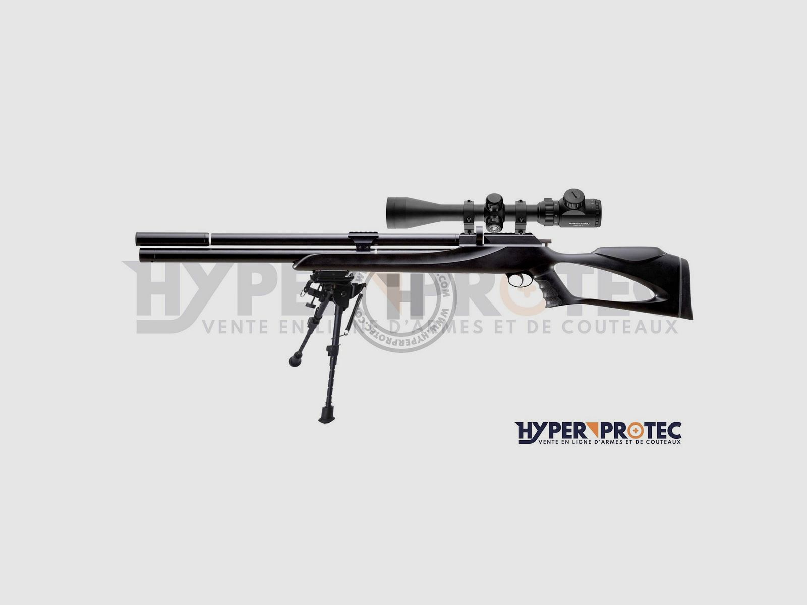 Pack Snowpeak M25 Cal. 6,35 mm 19,9 joules + Bipiede + Cannocchiale