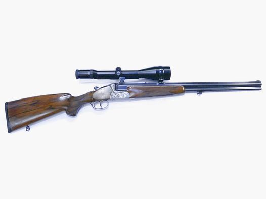 Heym Mod. 55 9,3x74R E-Lauf 8x57 IRS Bergstutzen