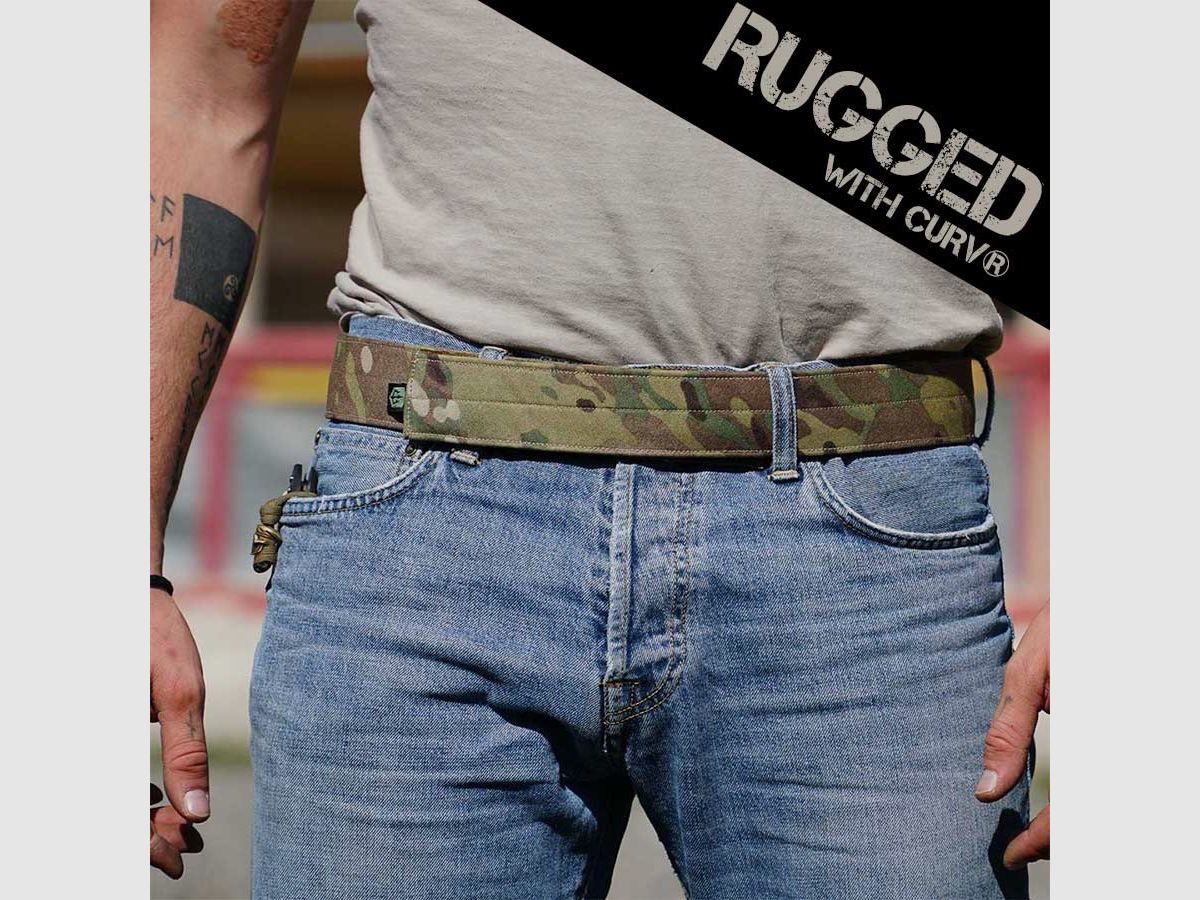 Black Trident Range Belt / Gürtel