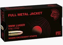 GECO ammunition Geco 9mm Luger FMJ 124 grains 50 cartridges in a box