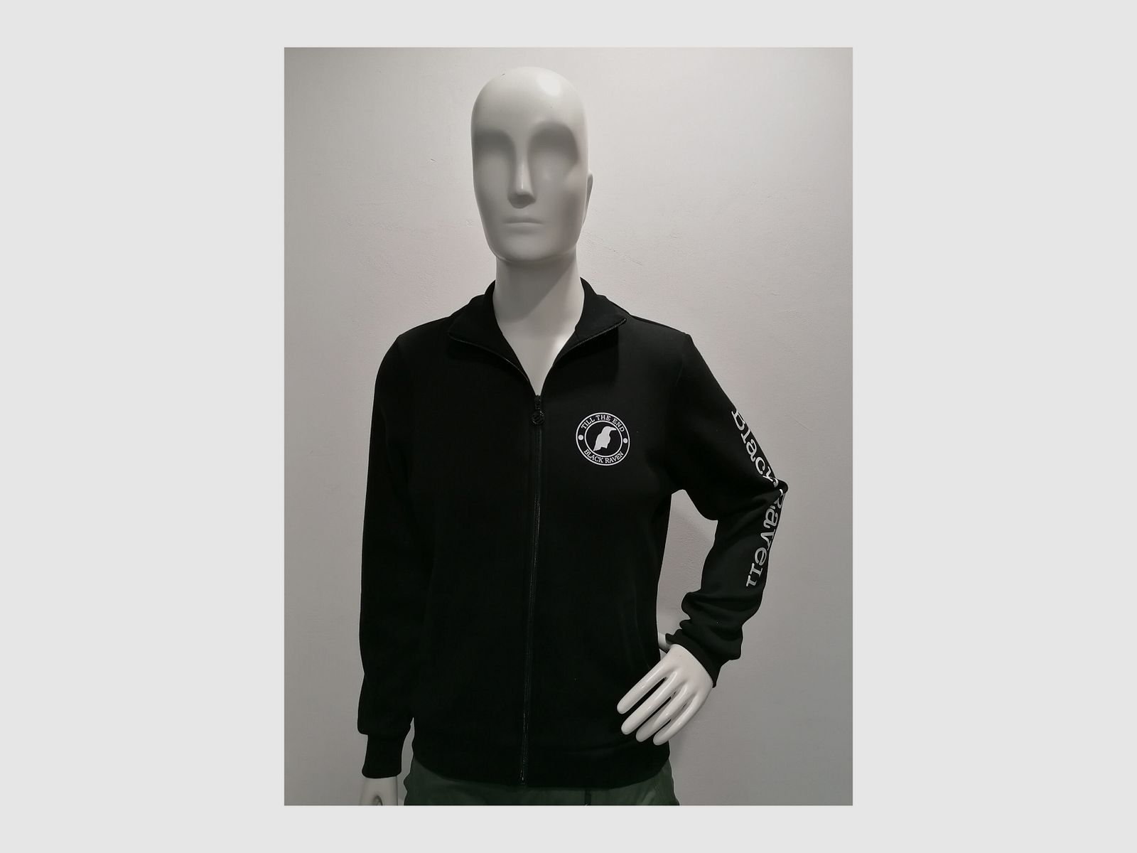 BLACK RAVEN – ALBUS ZIPPER SWEATER, Bild 1 von 4