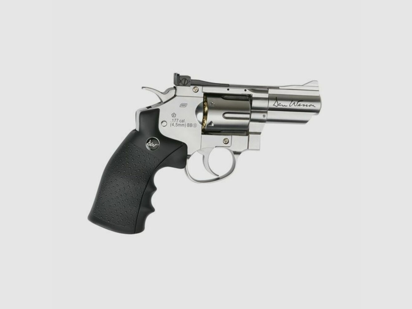 Dan Wesson 2,5" Srebrny 4,5mm BB Ciśnienie Powietrza CO2