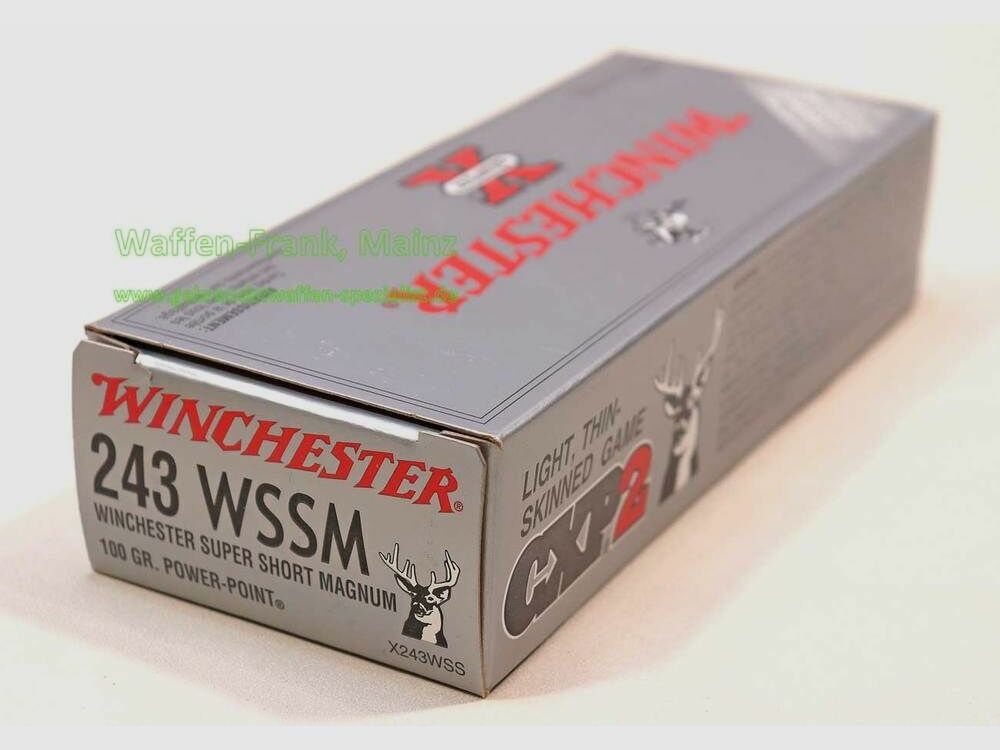 Winchester - USA Büchsenpatronen .243 WSSM