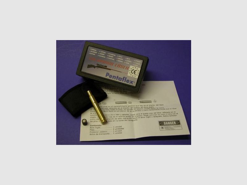 PENTAFLEX cartouche laser de réglage cal. .223 Remington