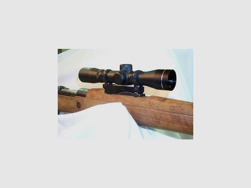Montage für chilenische Mauser 1935 und brasilianische 1908 mit Stahlringen