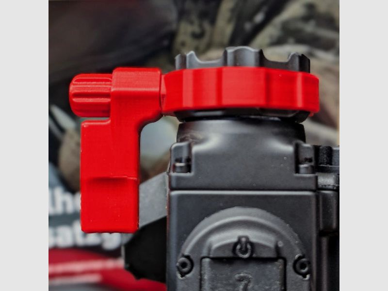 Per Nitehog Viper 35: Leva di regolazione rapida per la messa a fuoco dell'accessorio