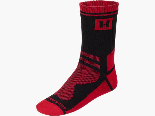 harkila Chaussette Imperméable Rouge/Noir XL