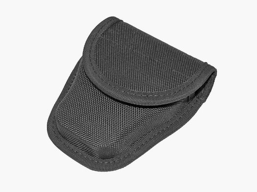 Handcuff pouch for belt strap