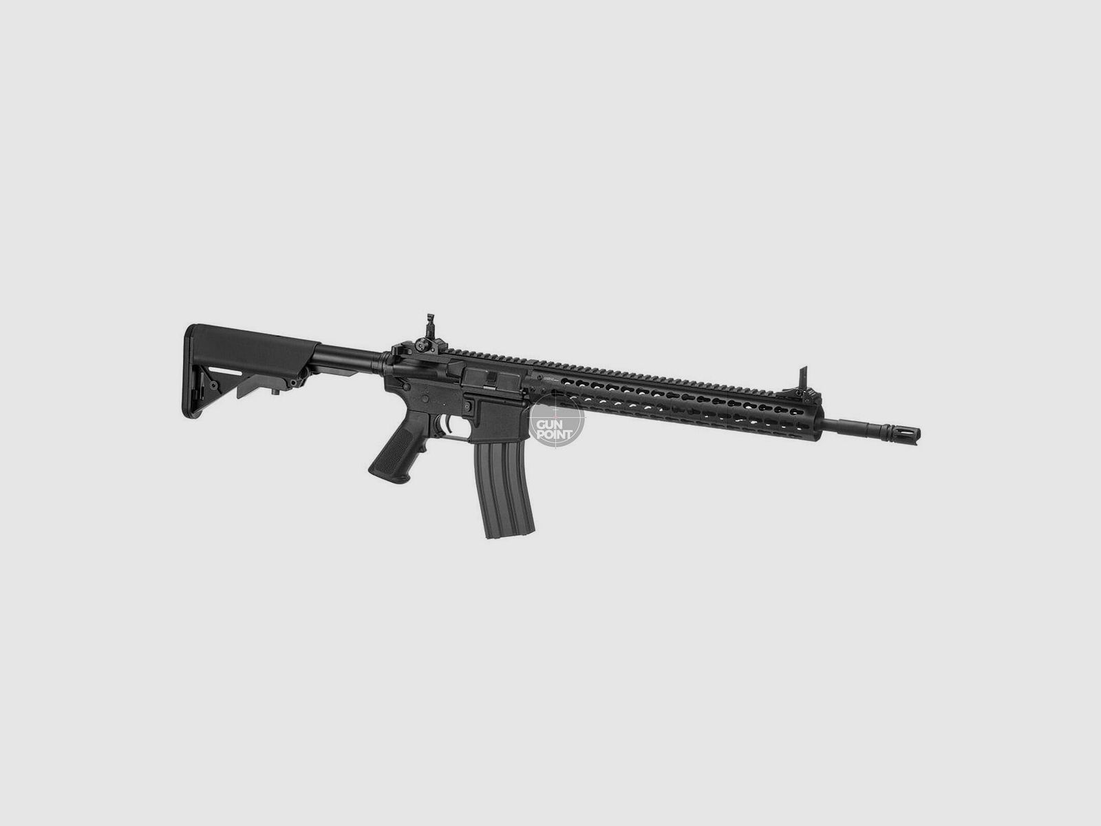 Softair - Gewehr - G&G CM15 KR APR 14.5 Inch S-AEG-Schwarz - ab 18, ber 0,5 Joule
