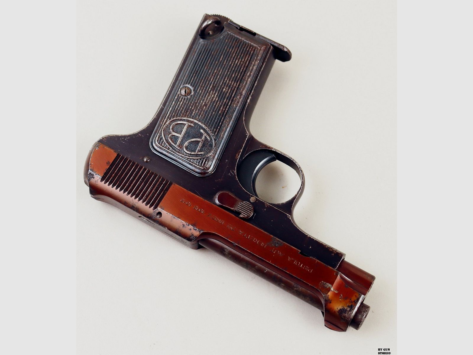 Pistole Beretta mod. Brev. 1915 1919 Kal. 7,65 Matr. 225807, Bild 4 von 4