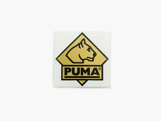 Pegatina con logo PUMA 6x6 cm