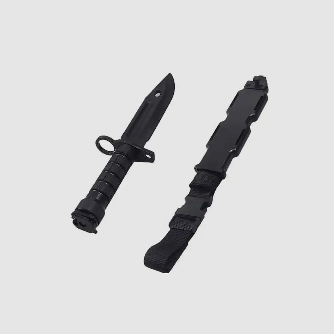 M9 Training Bayonett mit Scheide schwarz