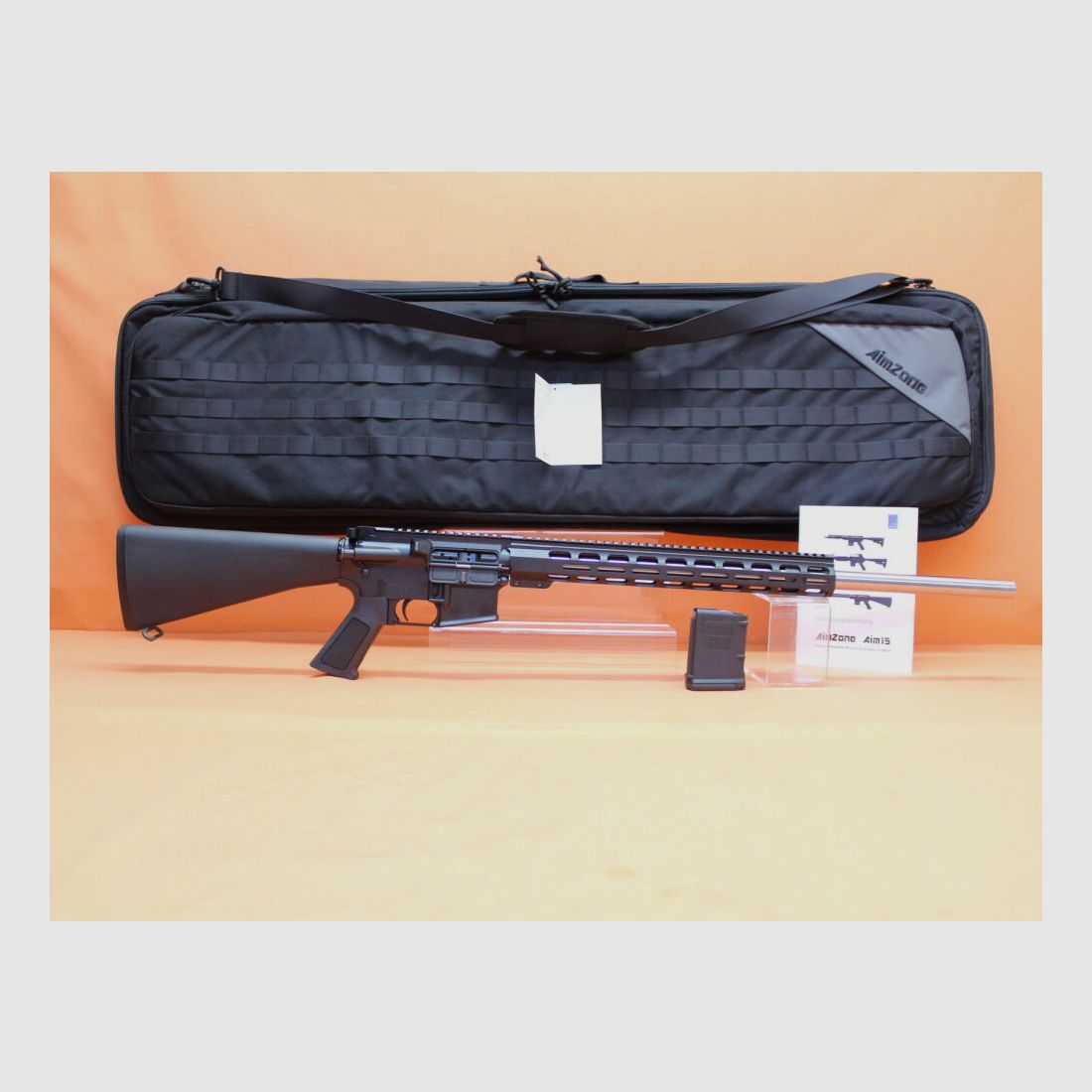 AimZone Ha.Büchse .223Rem AimZone Aim15 Match 24L System AR-15, 24" stalowy bieg/ M-LOK osłona rękojeści