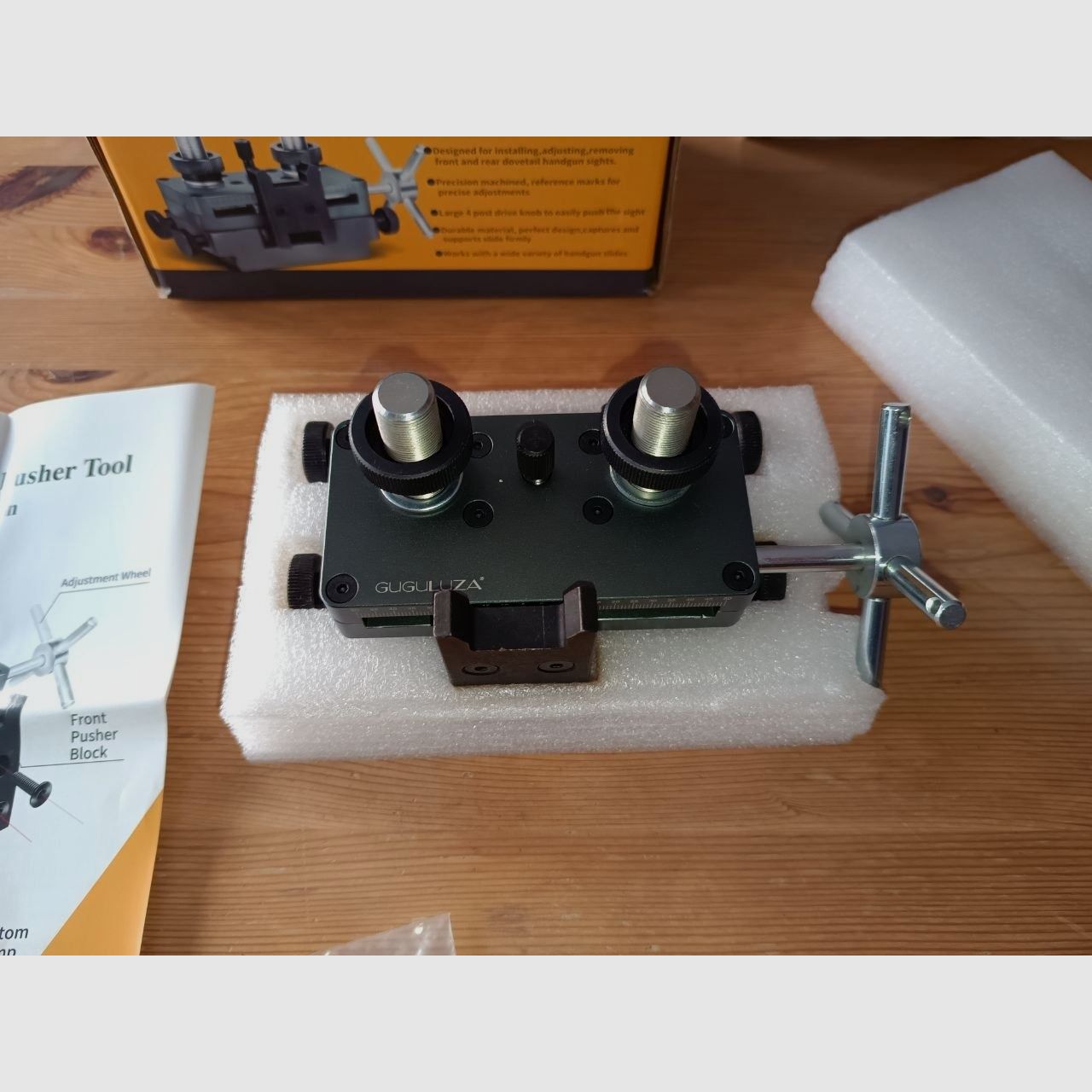 Guguluza Visierrücker Visierdrücker Pistole Handgun Sightpusher Tool