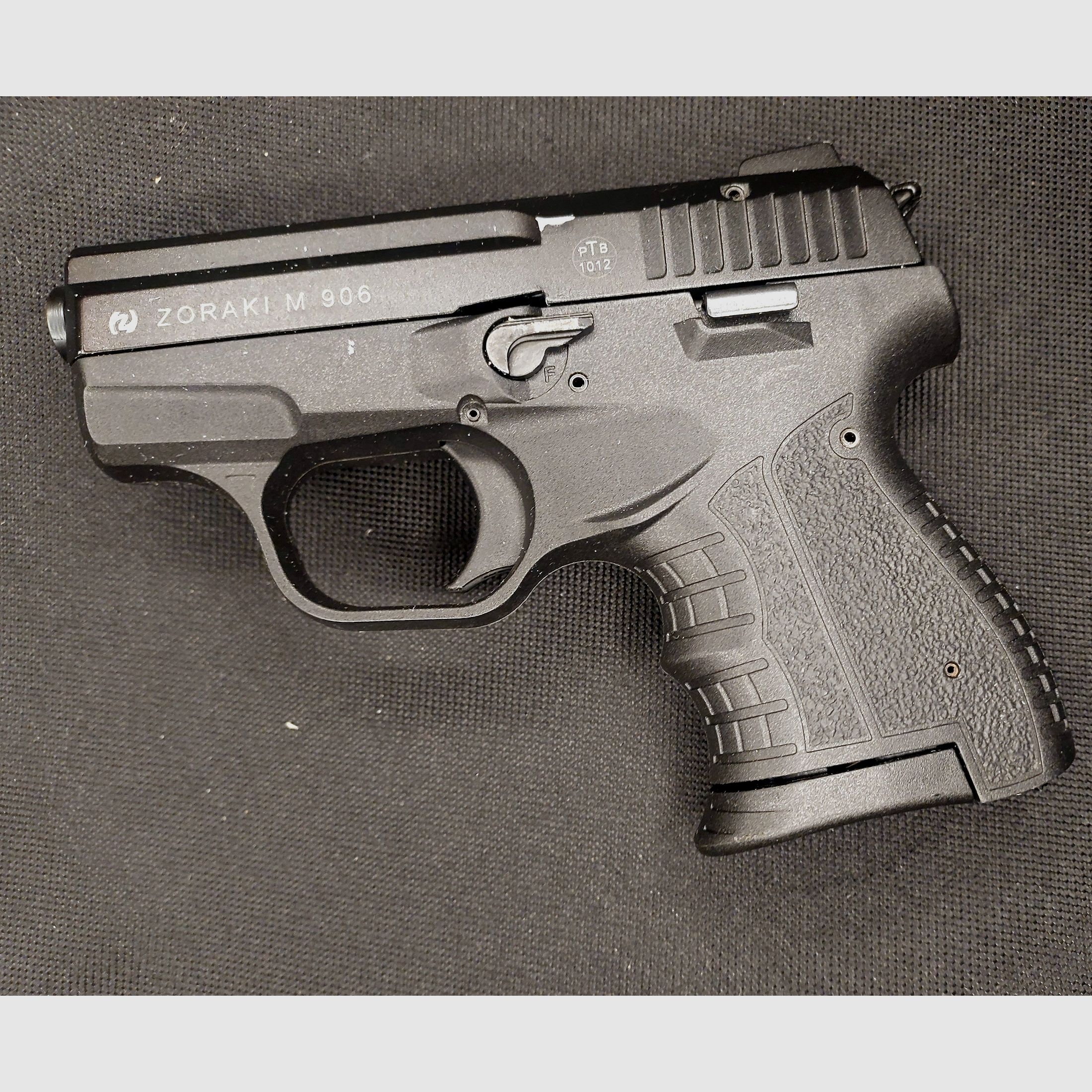 Zoraki 906 blank firing pistol 9mm P.A.K. (PTB 1012)