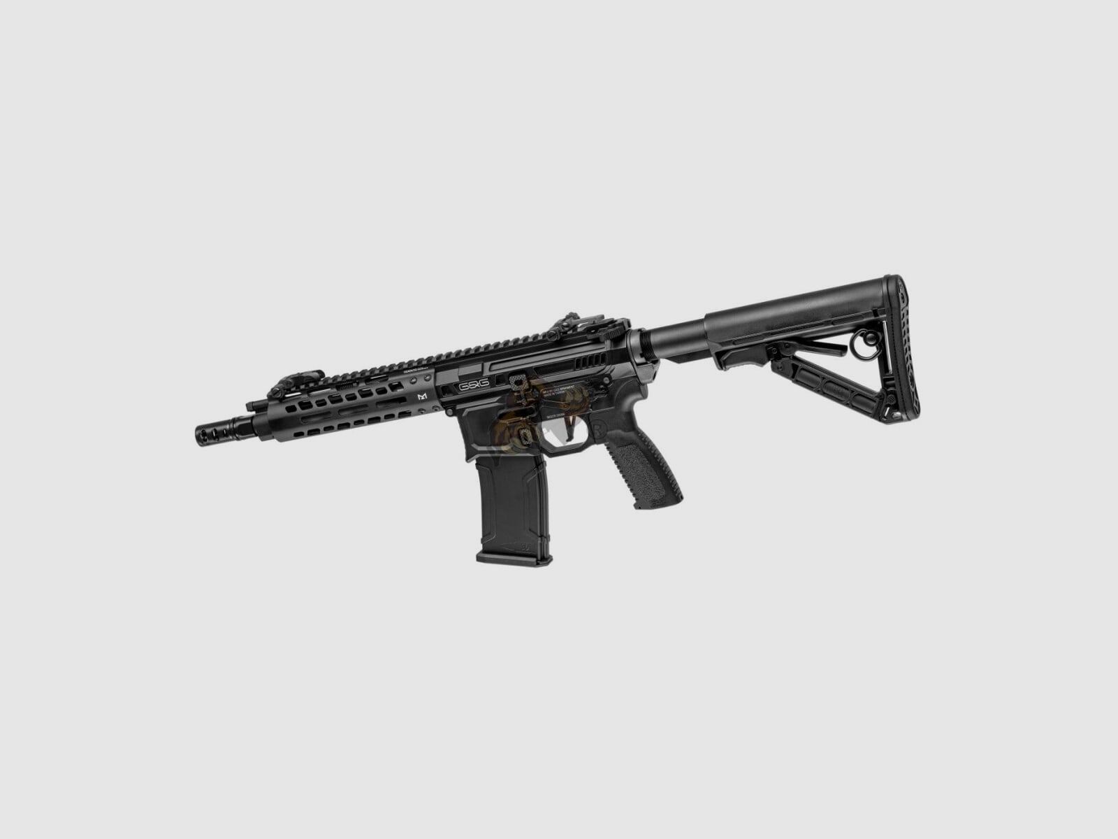 MGCR 556 GBBR 7" Gas Blow Back Softair Gewehr Frei ab 18 – Schwarz -F- | G&G