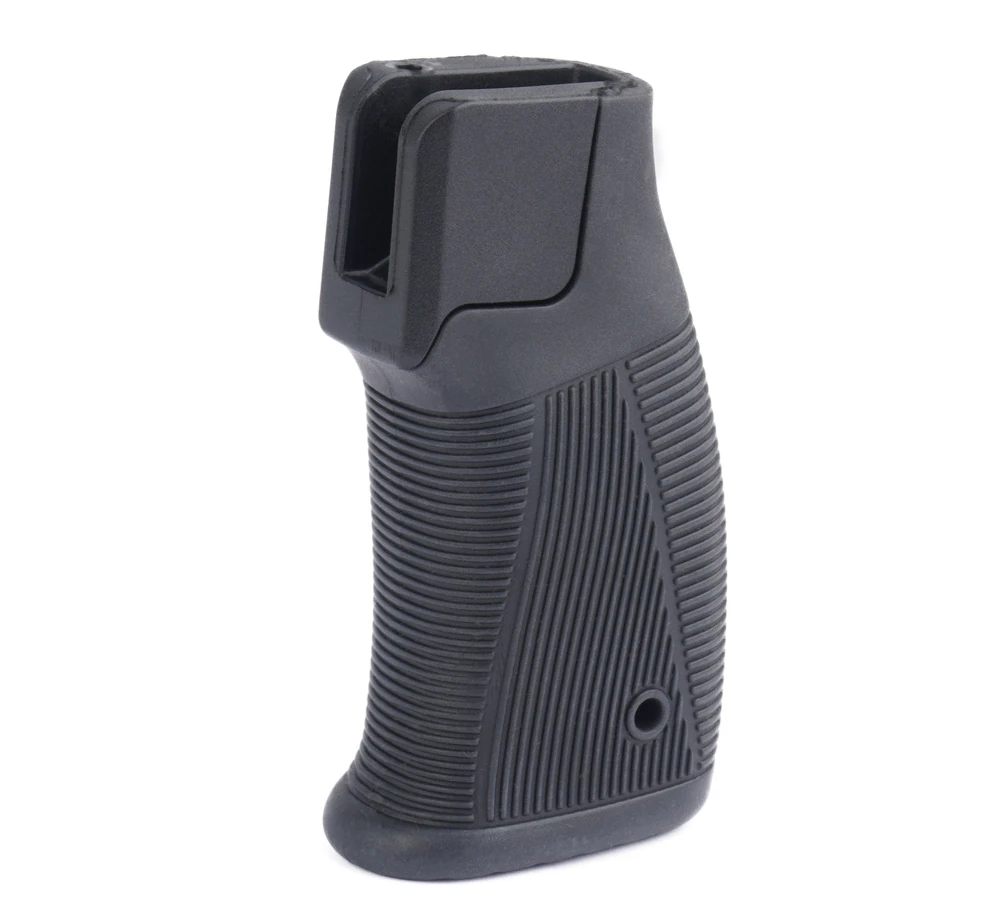 Pistoolgreep voor AR15 DLG TACTICAL, rubberen coating, polymeer – Zwart – DLG-182, afbeelding 1 van 3
