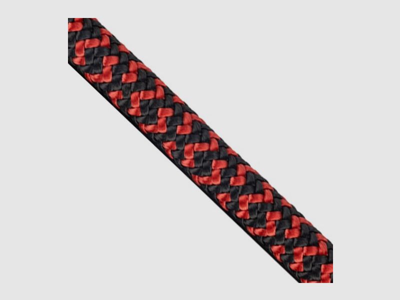 FIXE AUXILIARY ROPE ROT SCHWARZ 6 MM | SEMIESTATISCHES HILFSSEIL