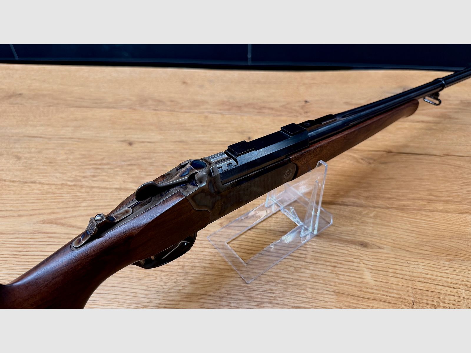 Prinz Kipplaufbüchse No. 1 con Bunthärtung / 6,5mmPRC / LL52cm / M15x1 / Kanneliert / incl. Prinz Montage 30mm Ring