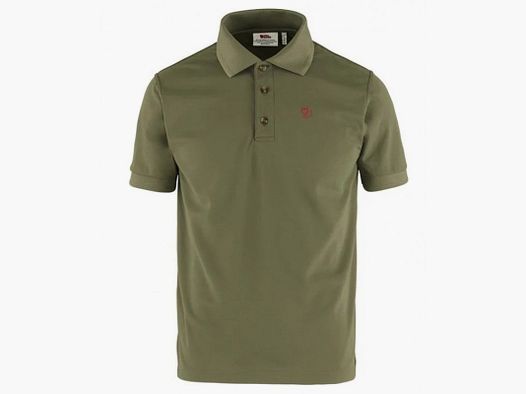 Fjällräven Herren Poloshirt Crowley Pique Oliv M