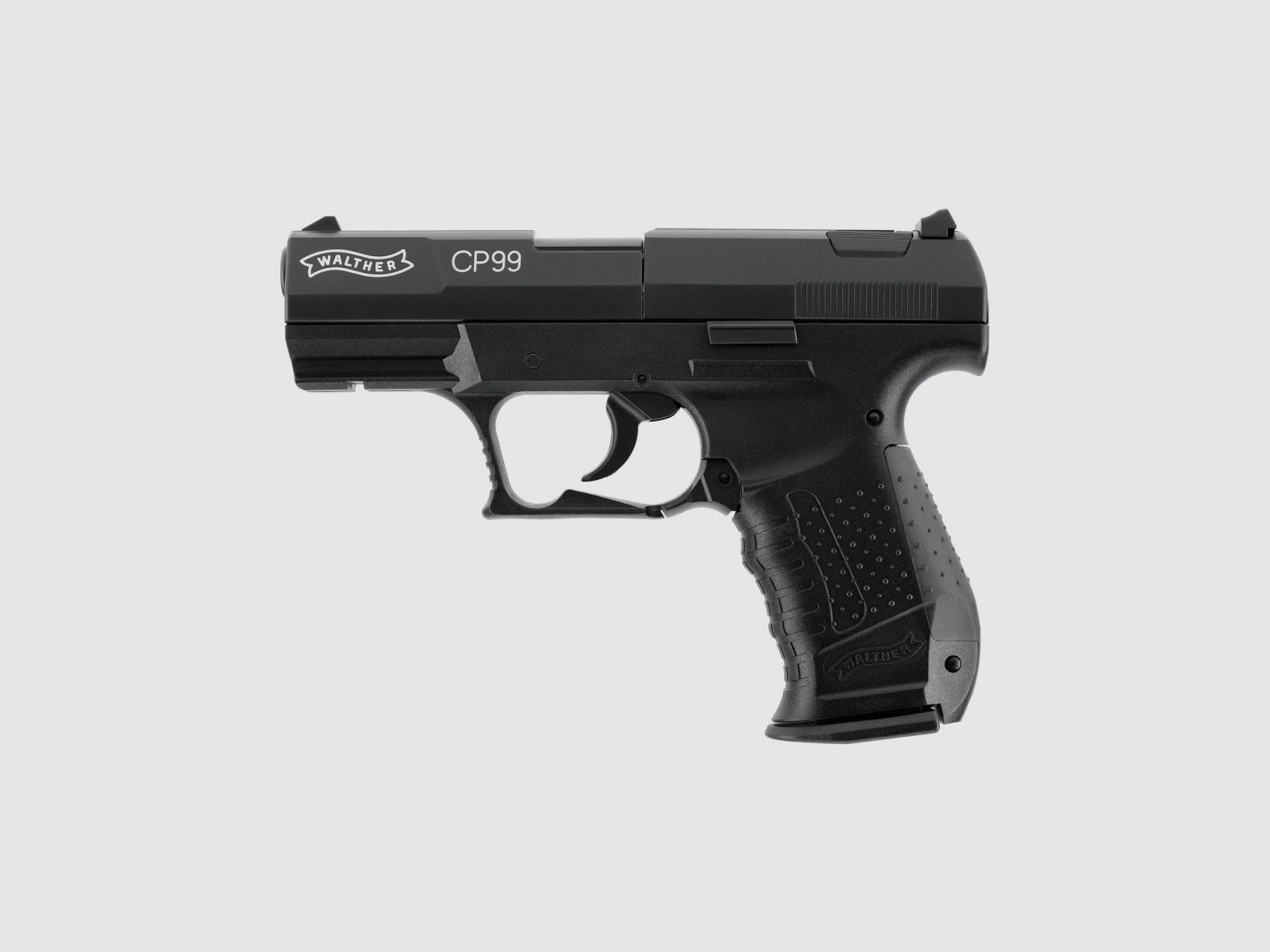 WALTHER CP99 CO2 Luftpistole 4,5mm Diabolo < 3,5 J Schwarz