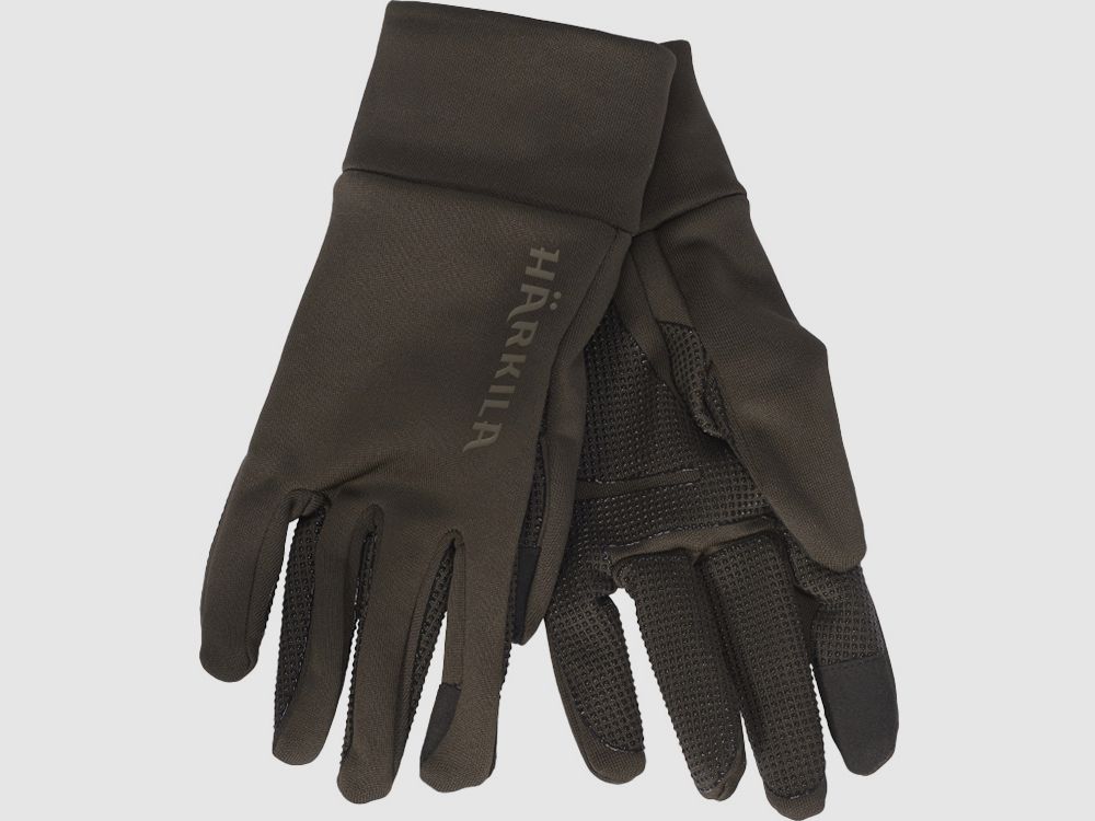 Härkila Power Stretch brown gloves