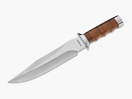 MAGNUM GIANT BOWIE 440 cuchillo con funda de cuero