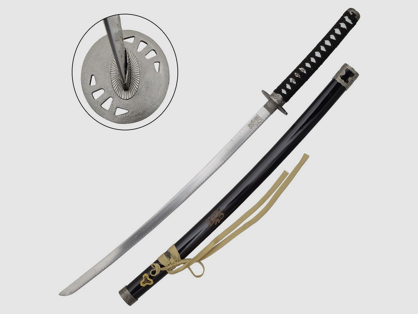 Töte Bill Deko Katana Schwert mit Gravur