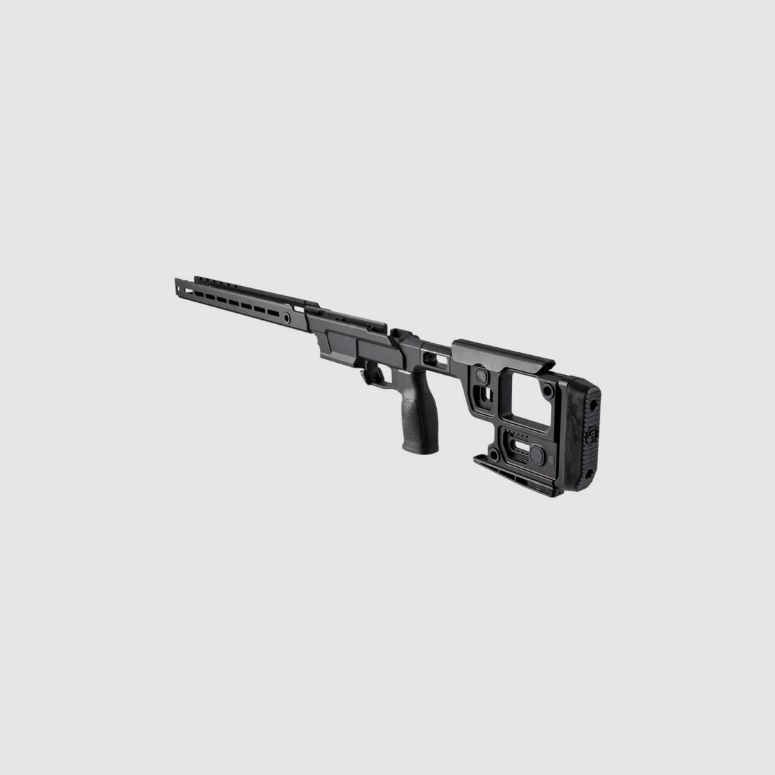 AERO PRECISION REMINGTON SHORT ACTION AERO PRECISION SOLUS COMPETITION CHASSIS ASSEMBLY 17″ FOR REM 700 SA BLACK, image 2 of 8
