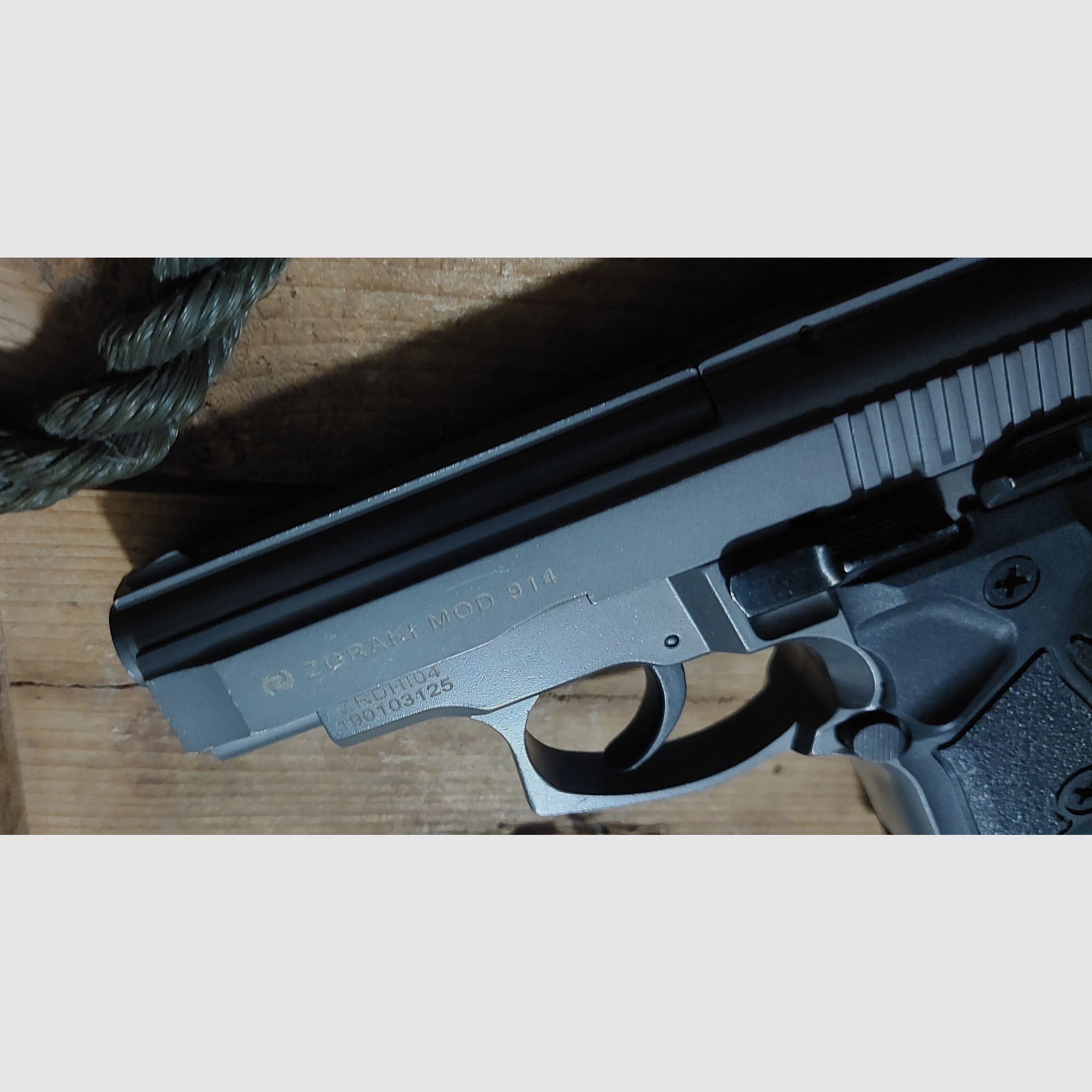Zoraki 914 9 mm (PTB 1014) blank shot no Walther Glock HW94 Colt