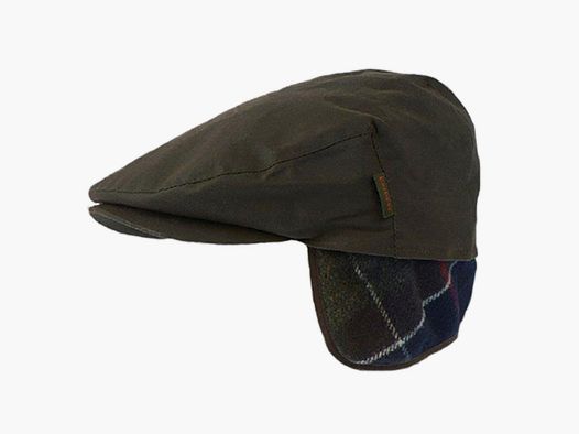 Barbour Cheviot Tartan Cap Olive - L