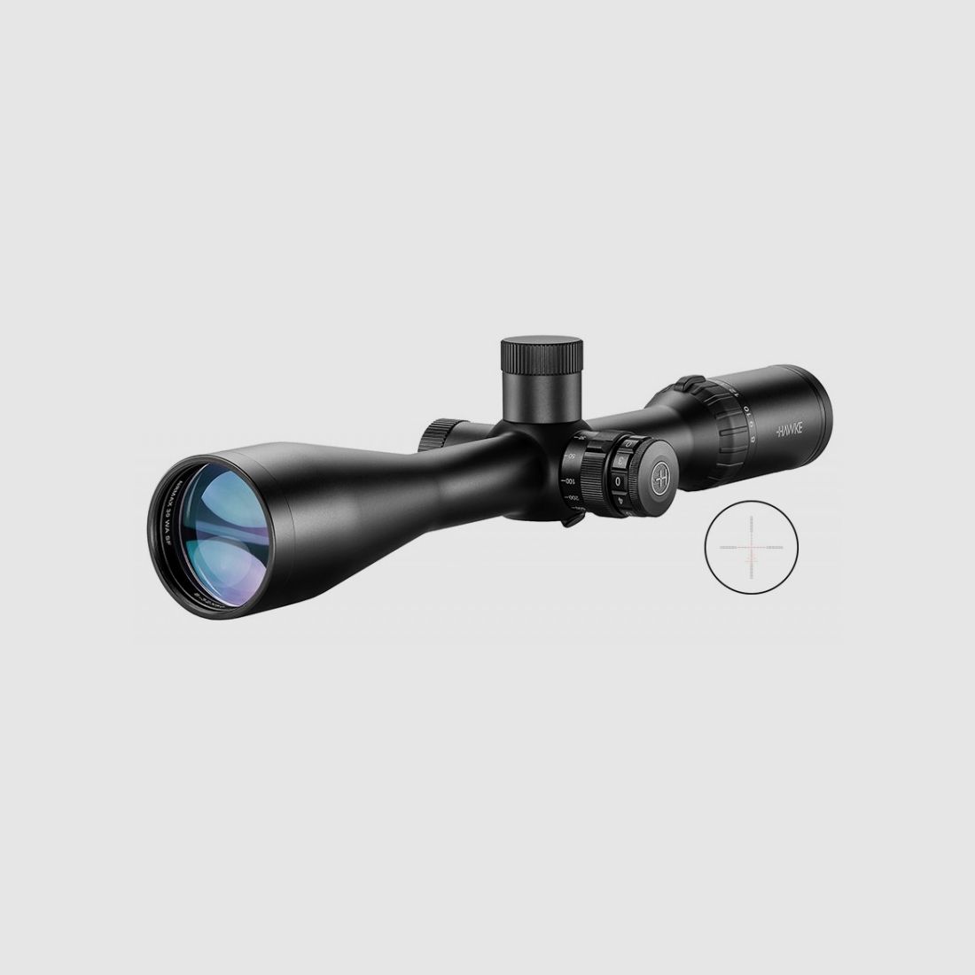 HAWKE AIRMAX 30 WA SF 8-32X50 SF RET. AMX IR BELEUCHTET MIT MONTAGERINGE Ø 30 MM