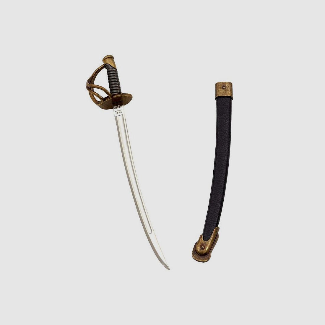 Letter opener US Civil War saber 1860 with scabbard