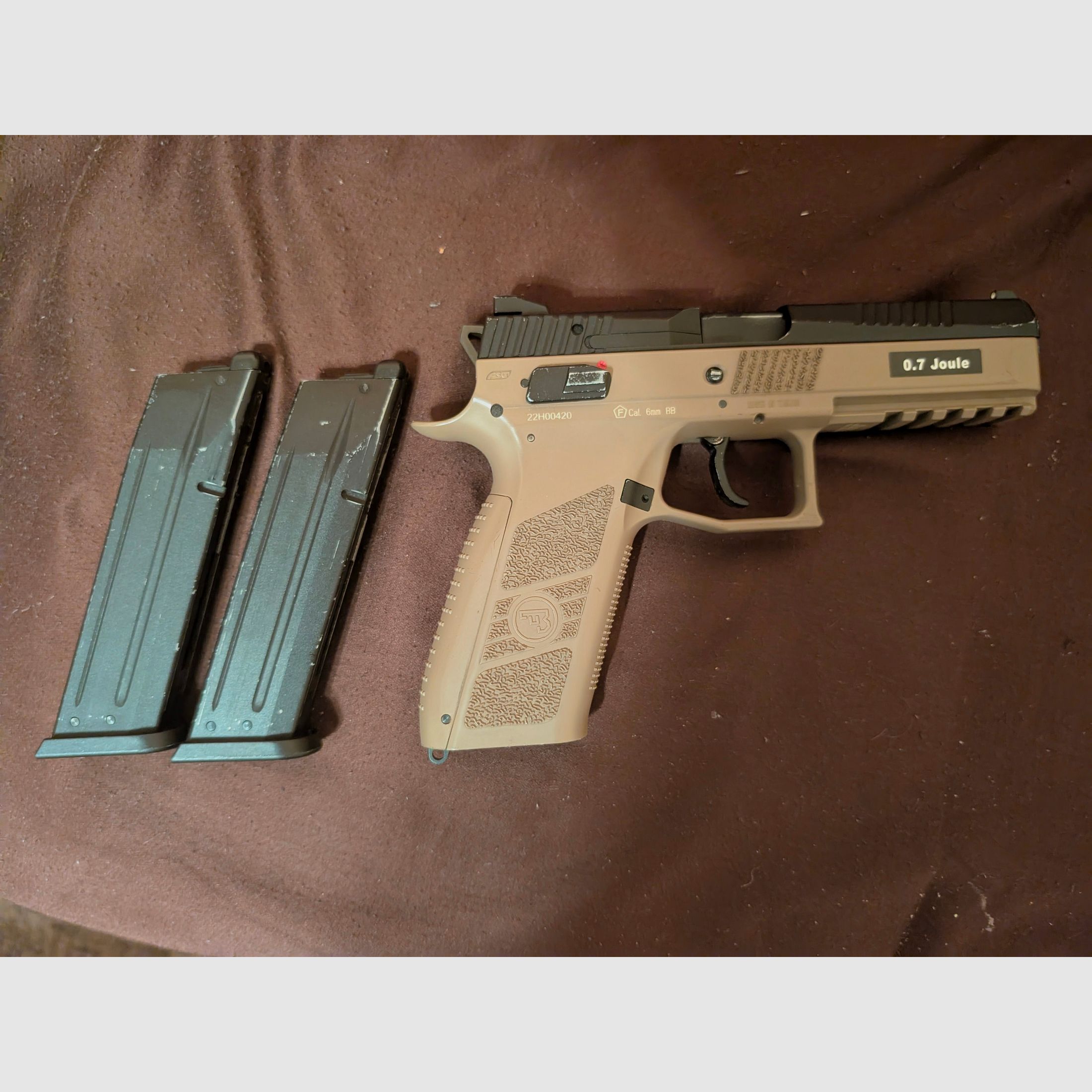 ASG CZ P07 CO2/Greengas 0,7 Joule