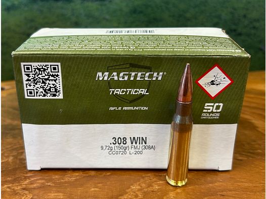 Magtech .308 Win. FMJ 9,72g/150grs.