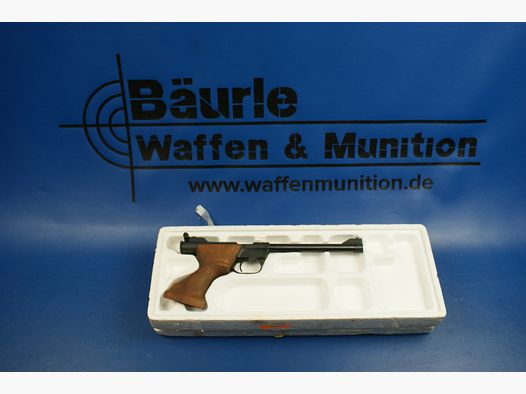 Rhöner Sportwaffen Weisbach SM 76 cal. .22lr - KK-Matchpistole in OVP; Keine Hämmerli, Walther