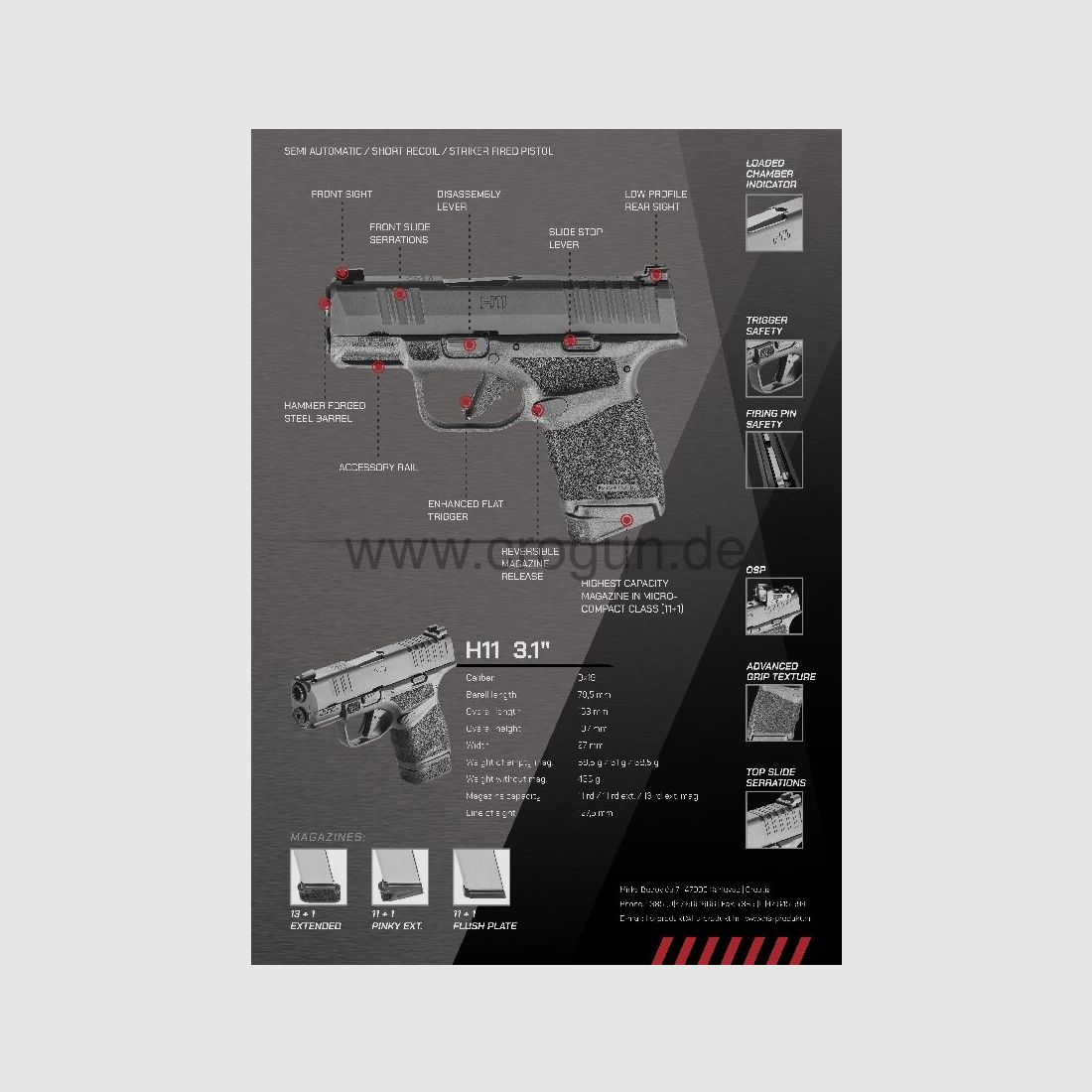 HS Produkt H11 RDR + Shield RMSc